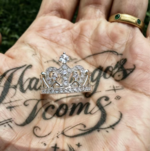Crown Statement Ring
